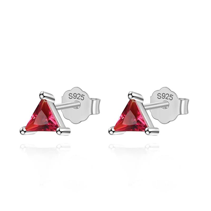 Aretes Triángulo o Círculo de Color