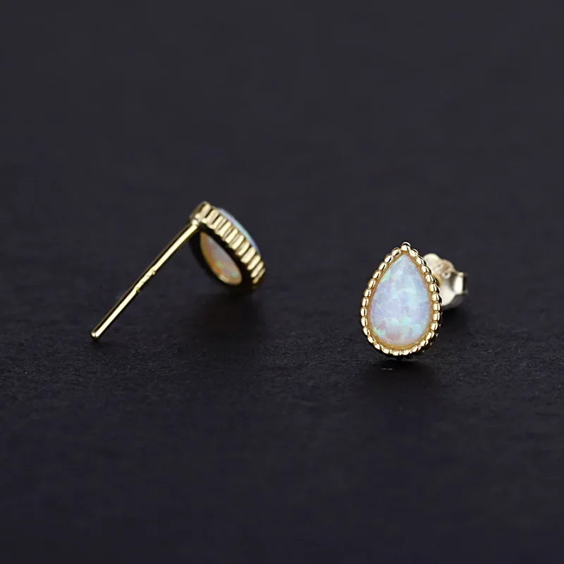 Aretes Gota de Ópalo