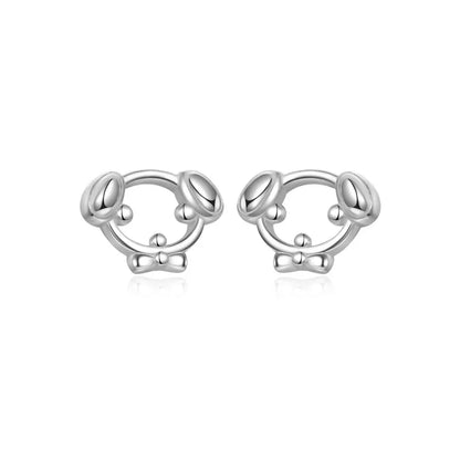 Aretes Perrito Calado