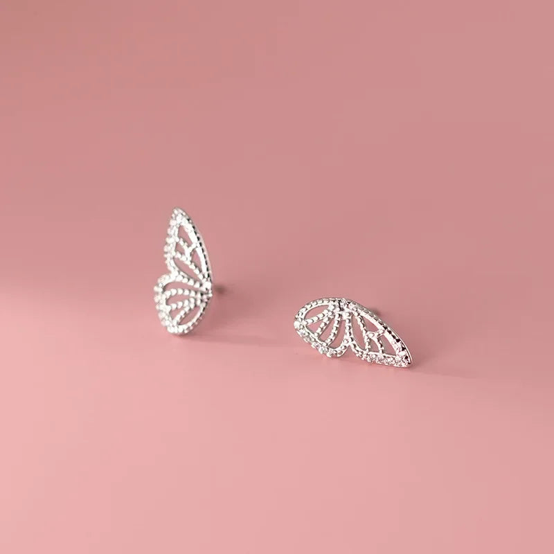 Aretes Mariposa con Zirconias