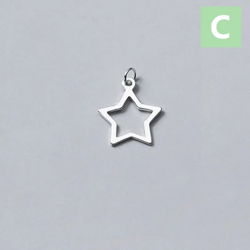 Dije Estrella en Tres Tamaños