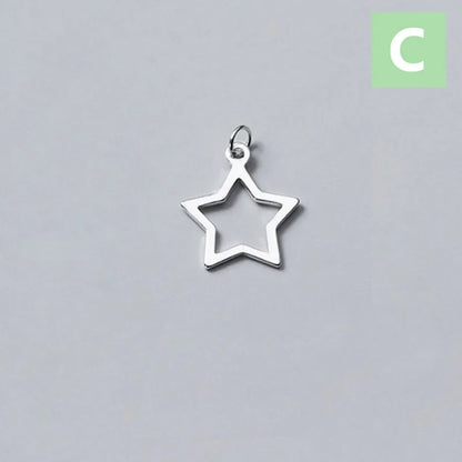 Dije Estrella en Tres Tamaños