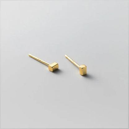 Aretes Bloques Cuadrados