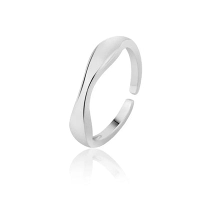 Anillo Ondas Irregulares Ajustable