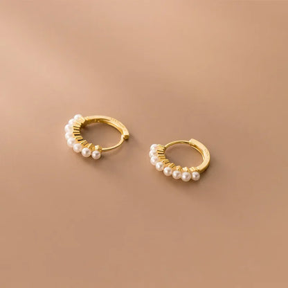 Arracadas con Perla Estilo Novia