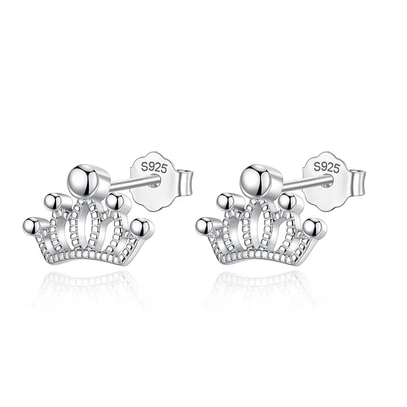 Aretes Corona Elegante