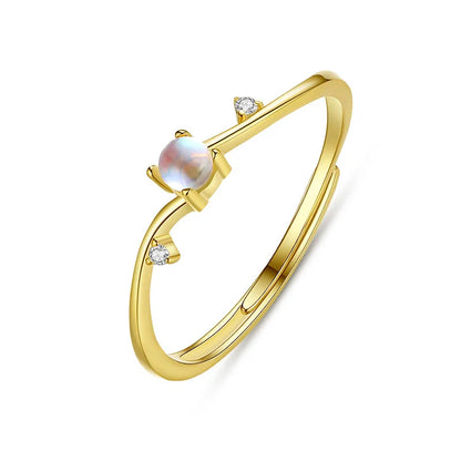 Anillo Abierto Esmaltado de Colores