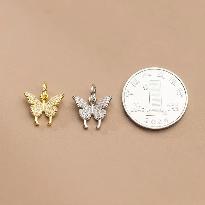 Dije Mariposa Brillante con Zirconia