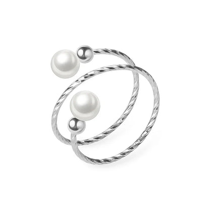 Anillo Perla Vintage Ajustable