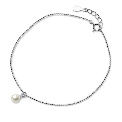 Tobillera Cadena con Perlas