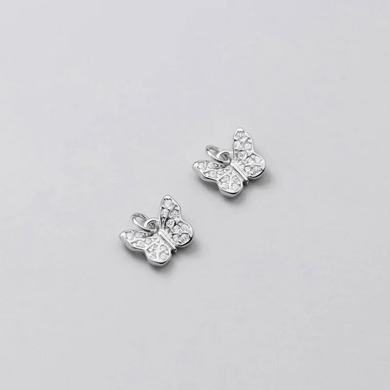 Dije Mariposa con Zirconia para Collar