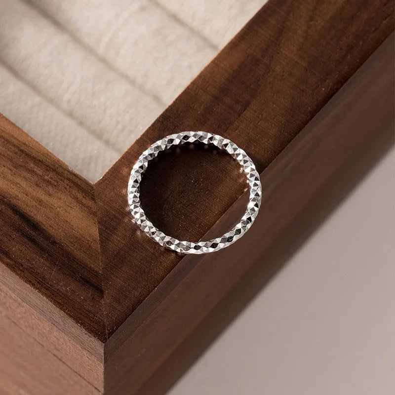 Anillo Flor de Nube Abierto