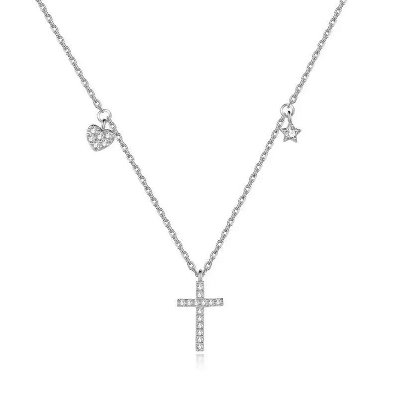 Collar Corto Cruz, Corazón o Estrella