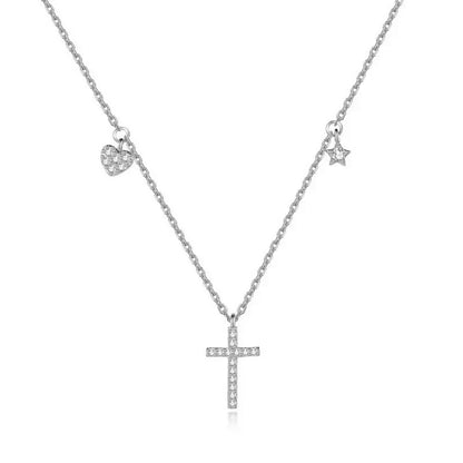 Collar Corto Cruz, Corazón o Estrella