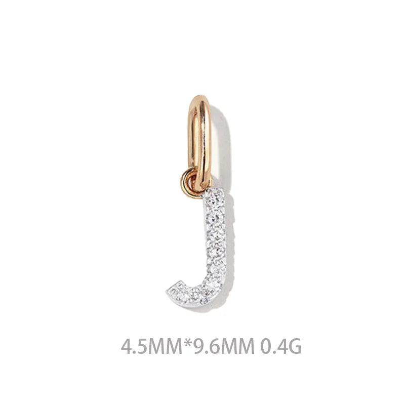 Dije Inicial con Zirconias