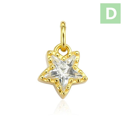 Dije Luna y Estrellas