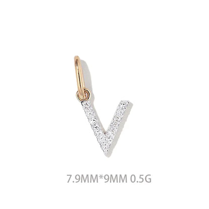 Dije Inicial con Zirconias