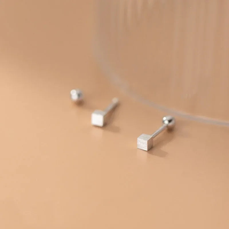 Aretes Cuadrados de la Suerte