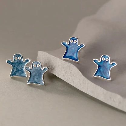Aretes Monstruito Azul
