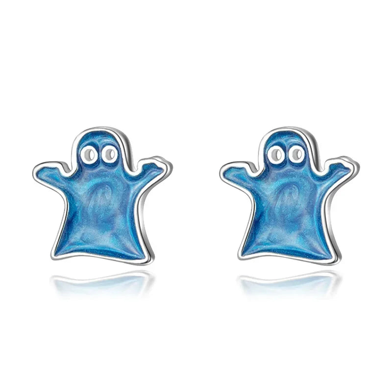 Aretes Monstruito Azul