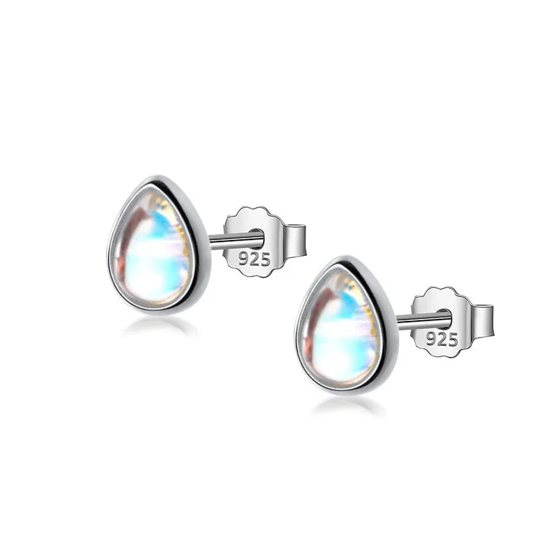 Aretes Gota Esmaltada de Colores
