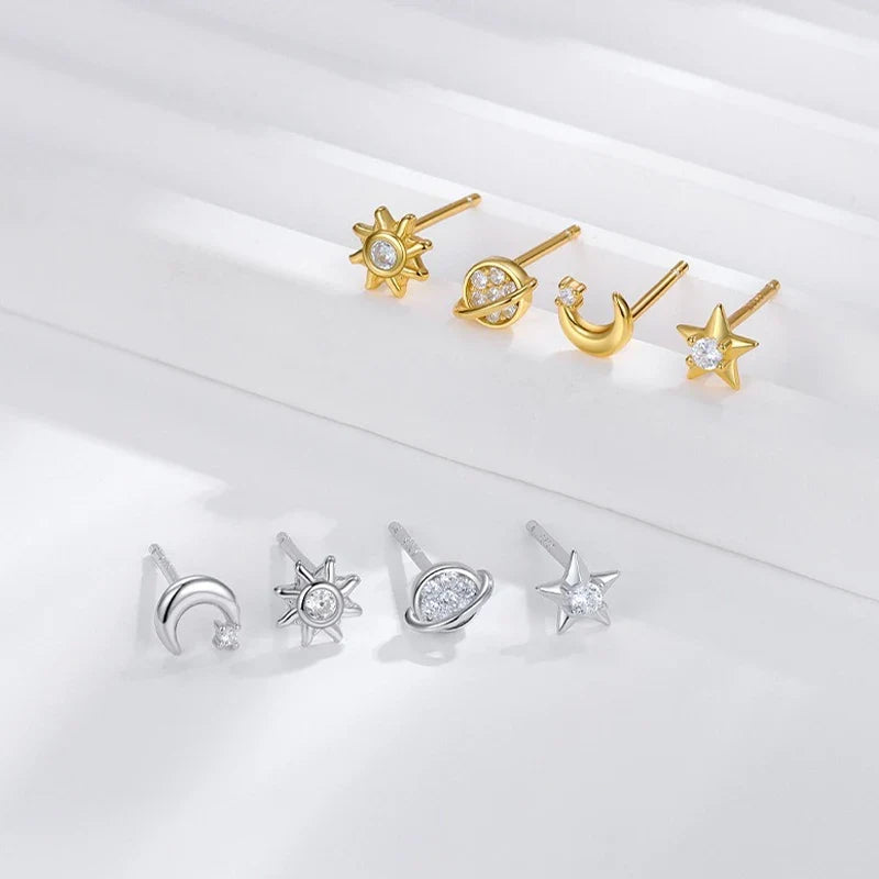 Juego de Aretes Cielo Estrellado