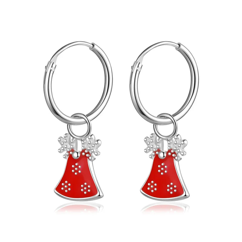 Aretes Navideños en Varios Diseños