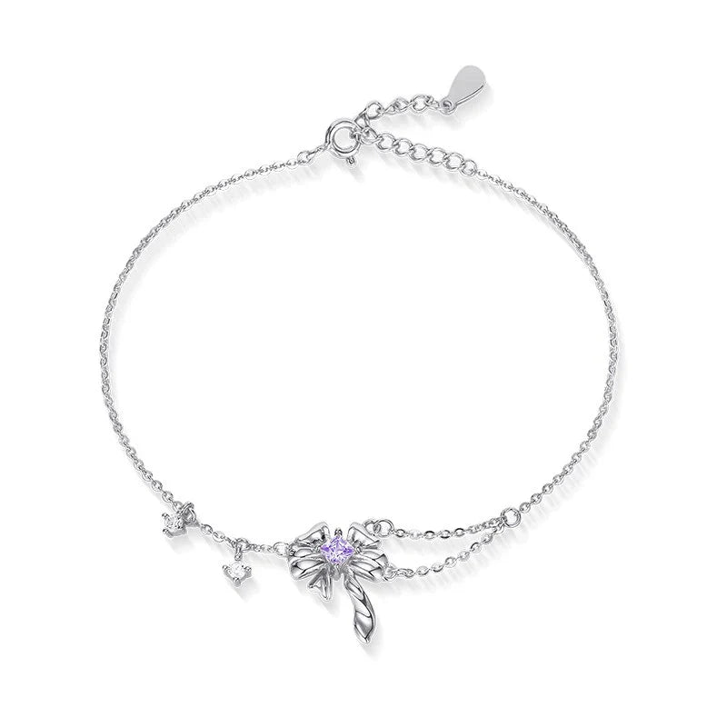 Pulsera Moño con Zirconias
