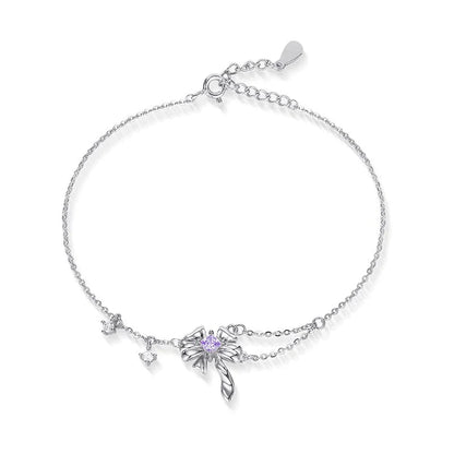 Pulsera Moño con Zirconias