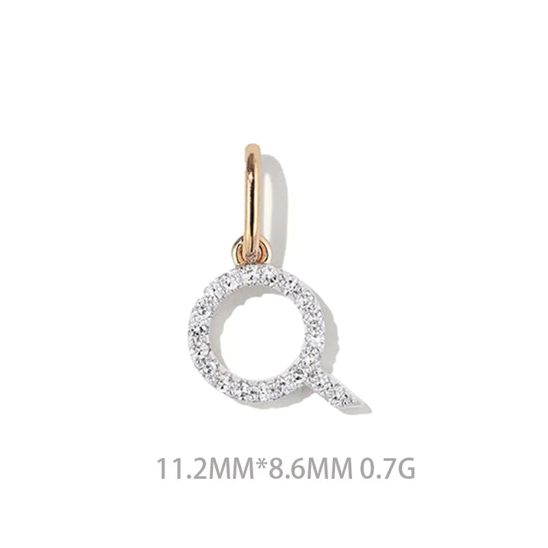 Dije Inicial con Zirconias