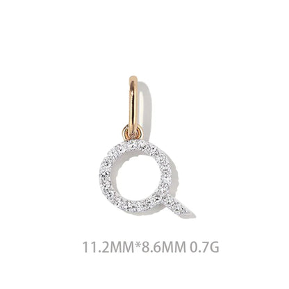 Dije Inicial con Zirconias
