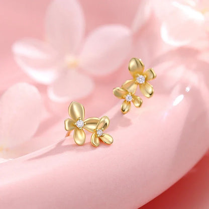 Aretes Flor de Gardenia
