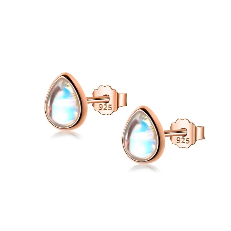 Aretes Gota Esmaltada de Colores