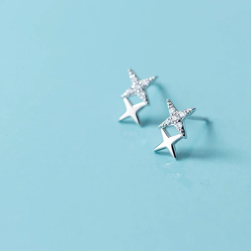 Aretes Estrellita de Zirconia