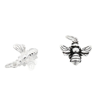 Dije Abeja Blanca o Plateada