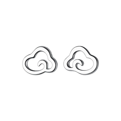 Aretes Nube Calada