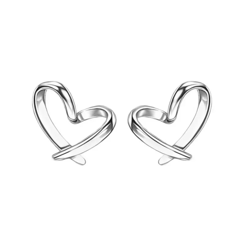 Aretes Corazón Romántico