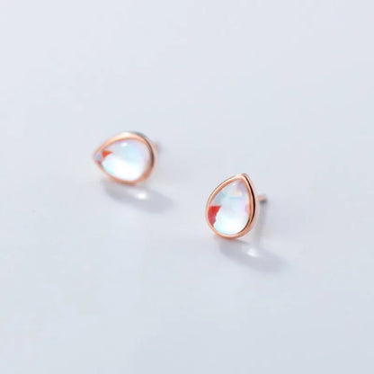Aretes Gota Esmaltada de Colores