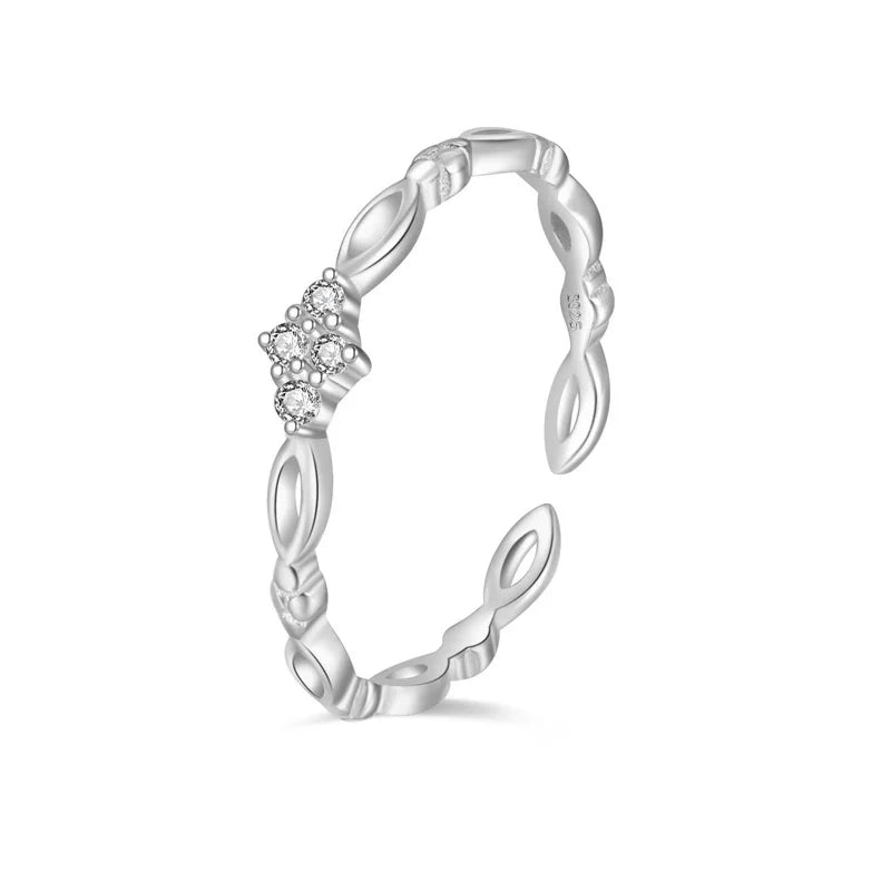 Anillo Coctel Geométrico