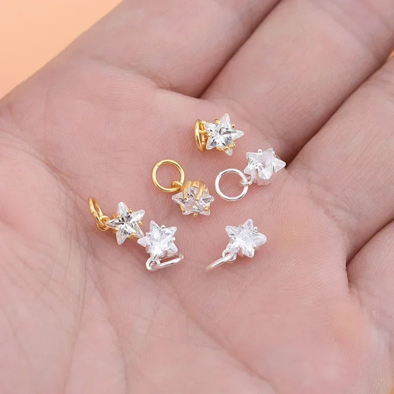 Dije Mini Estrella con Zirconia