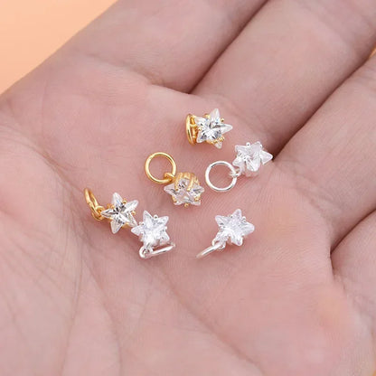 Dije Mini Estrella con Zirconia