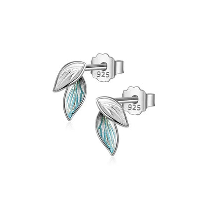 Aretes Hojas Delicadas