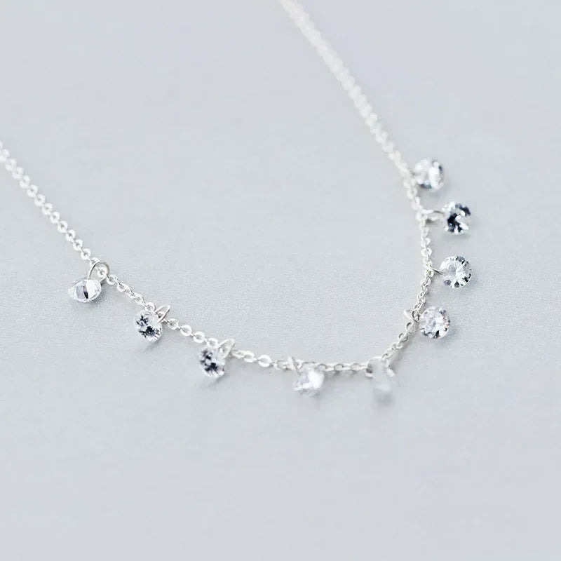Collar Gargantilla con Zirconias Brillantes