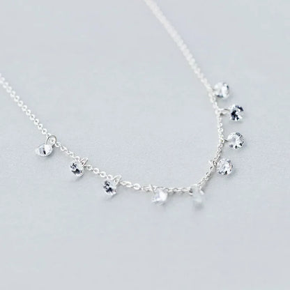 Collar Gargantilla con Zirconias Brillantes