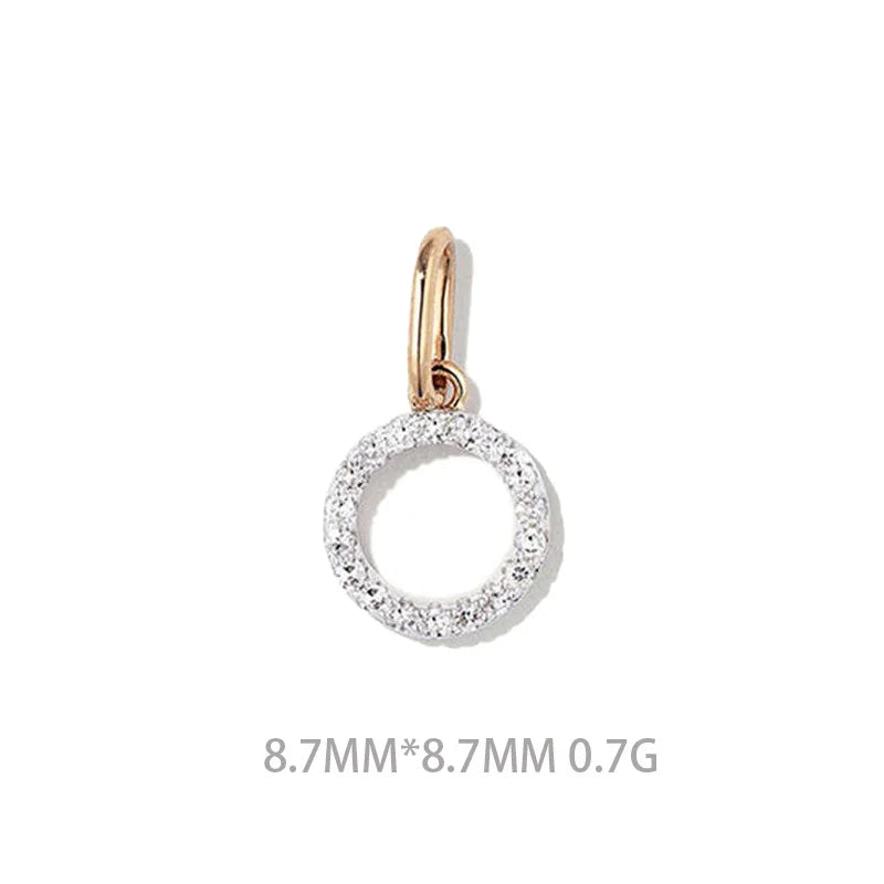 Dije Inicial con Zirconias