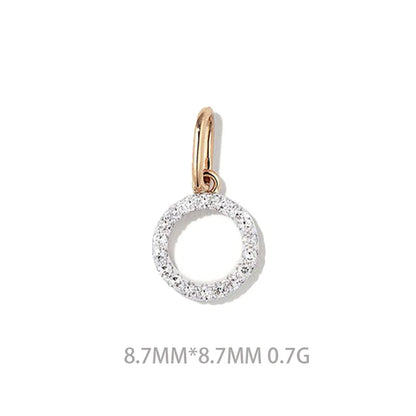 Dije Inicial con Zirconias