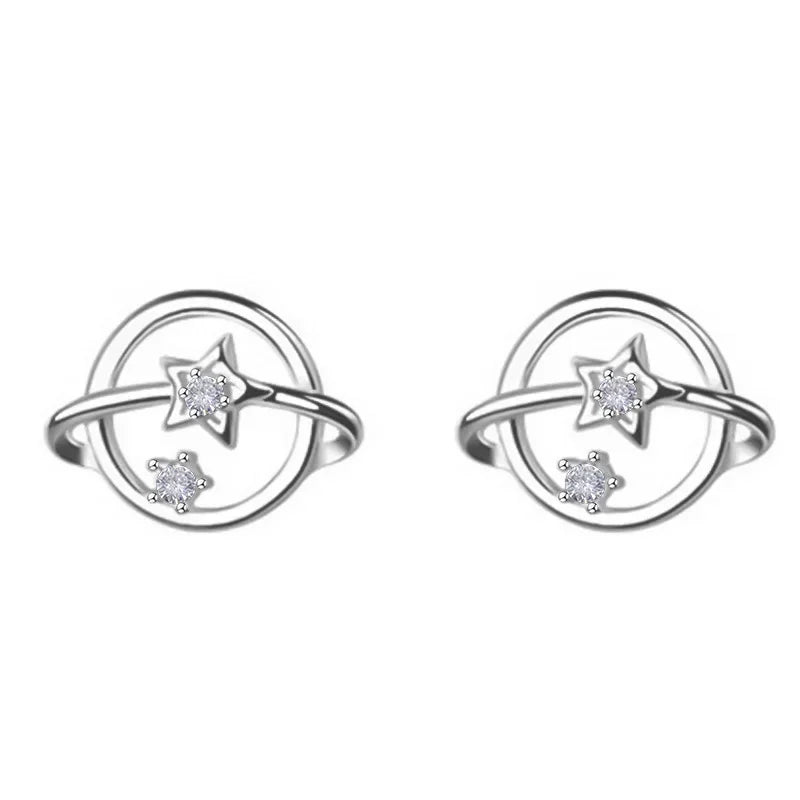 Aretes Asimétricos Planeta y Estrella