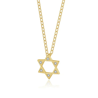 Collar Hexágono con Zirconia