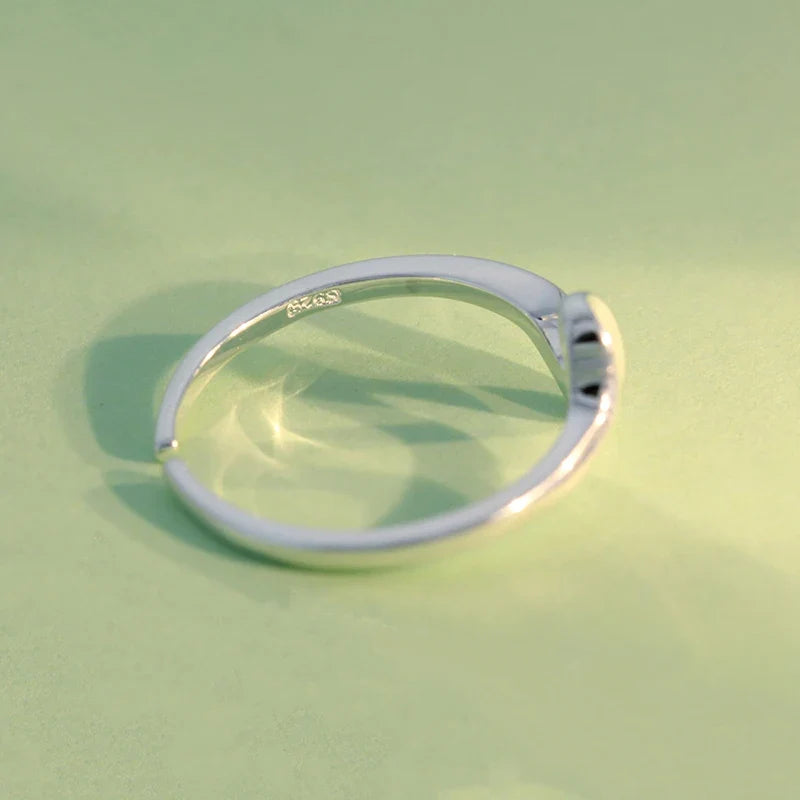 Anillo Ondas en S Ajustable