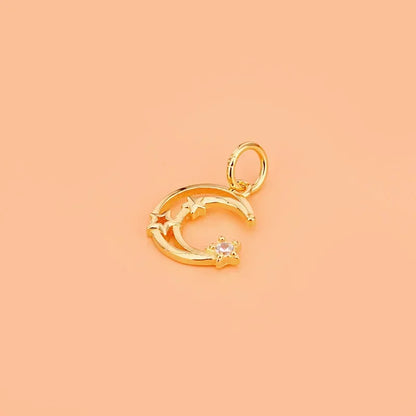 Dije Luna Calada con Zirconias